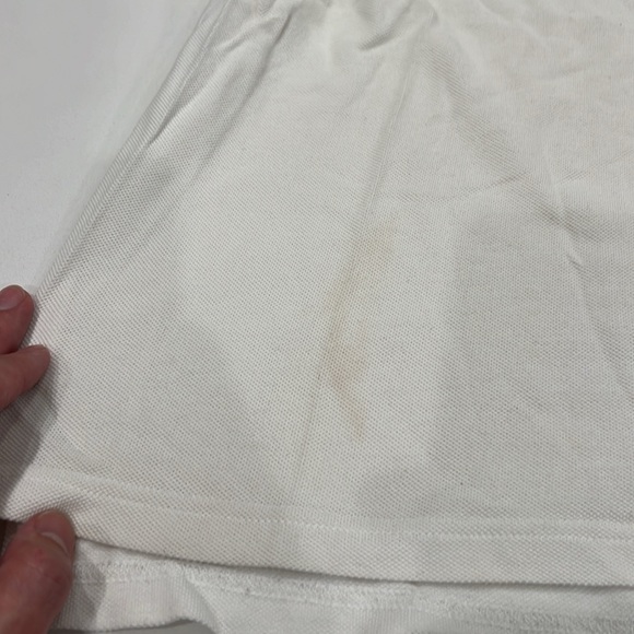 Lacoste white polo size 4 mens - Picture 4 of 5
